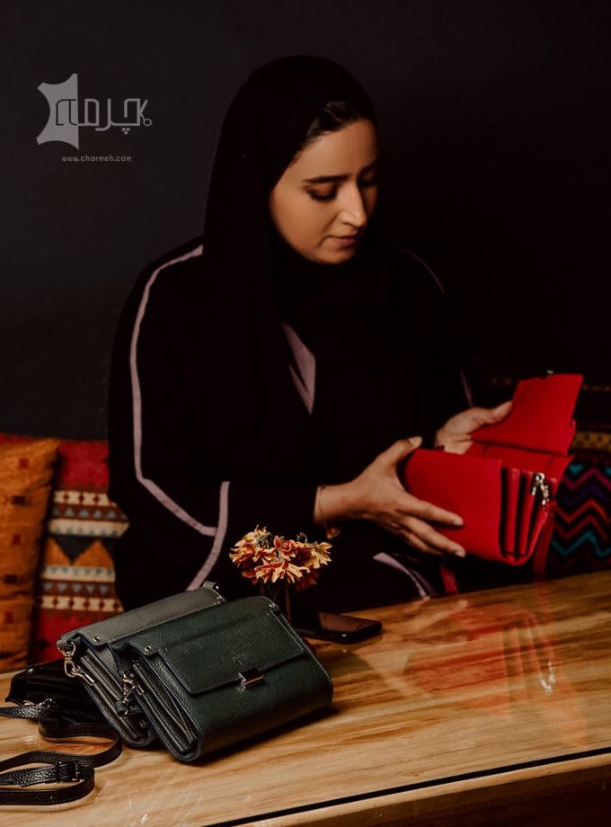 کیف دوشی چرمه