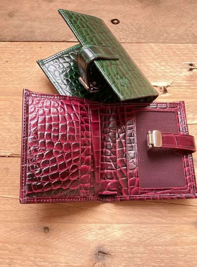 کیف پول صبا مگنتی طرح کروکو