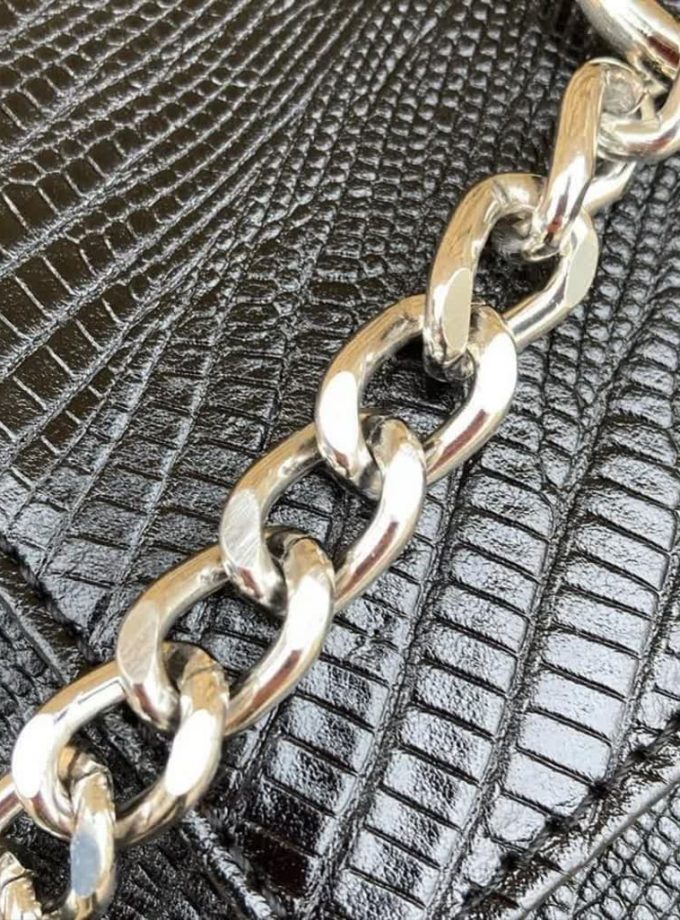 کیف بند زنجیری طرح لیزارد