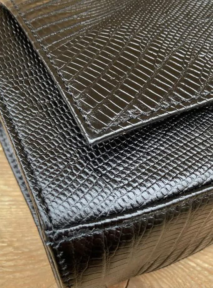 کیف بند زنجیری طرح لیزارد