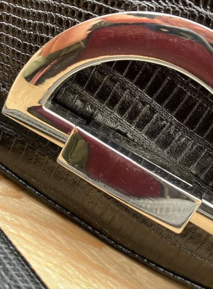 کیف بند زنجیری طرح لیزارد