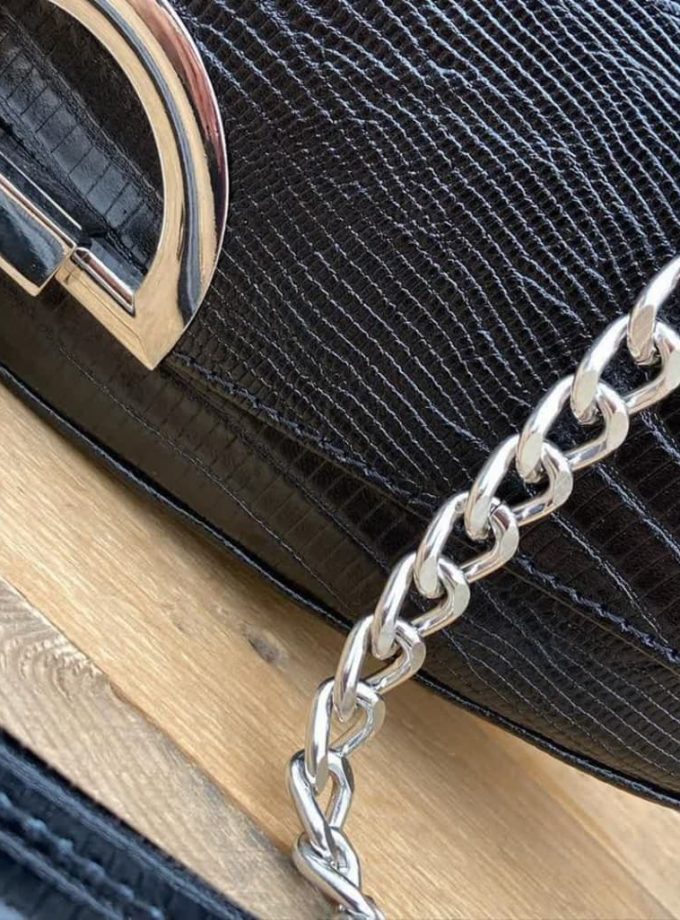 کیف بند زنجیری طرح لیزارد