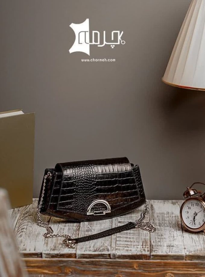 کیف بند زنجیری طرح کروکو
