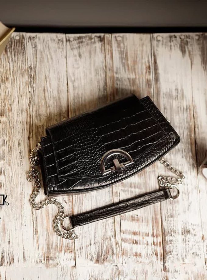 کیف بند زنجیری طرح کروکو