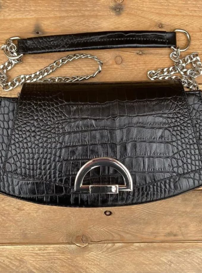 کیف بند زنجیری طرح کروکو