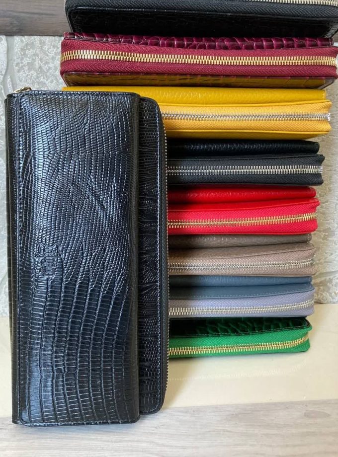 کیف پول مایسا طرح لیزارد