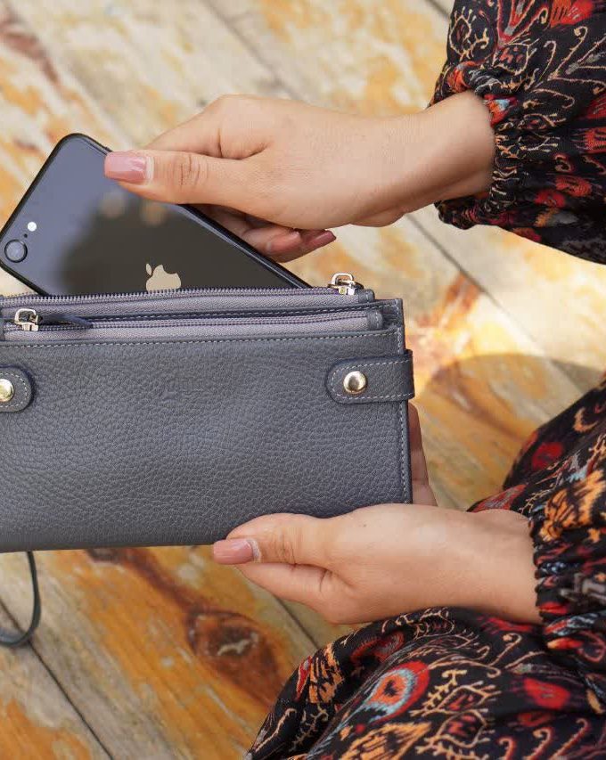 کیف پول مهر طرح فلوتر