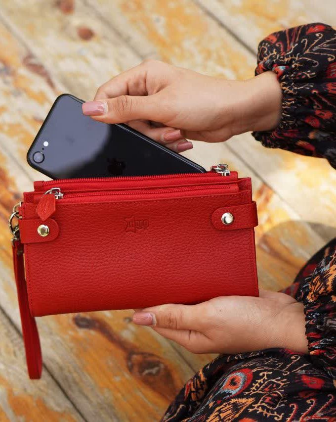 کیف پول مهر طرح فلوتر