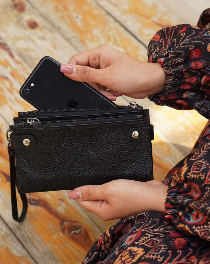 کیف پول مهر طرح فلوتر