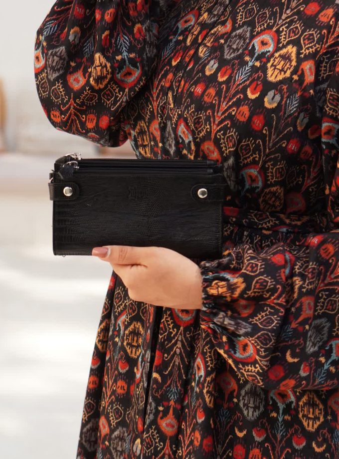 کیف پول مهر طرح لیزارد